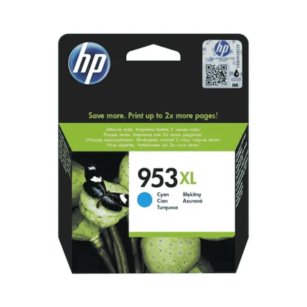 HP 953XL High YieldCyan Original Ink Cartridge F6U16AE