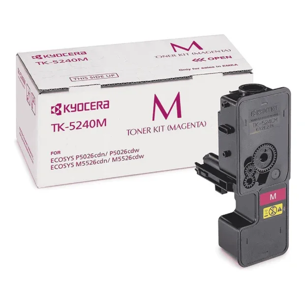 Kyocera TK‑5240M Original Magenta Toner Cartridge