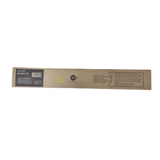 Sharp MX-61FT Yellow Toner Cartridge (MX-61FT-YA) – ~24,000 Pages Yield