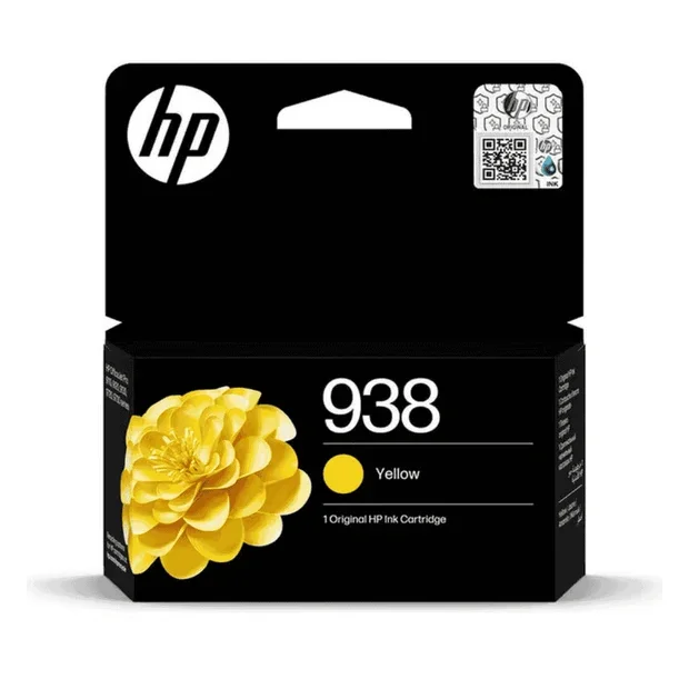 HP 938 Original Ink Cartridge Yellow