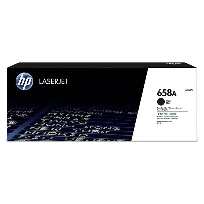 HP 658A - Black - original - LaserJet - toner cartridge