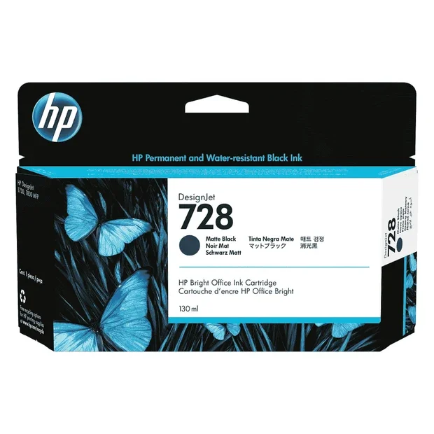 HP 3WX25A Ink Matte Black HP728 130ml