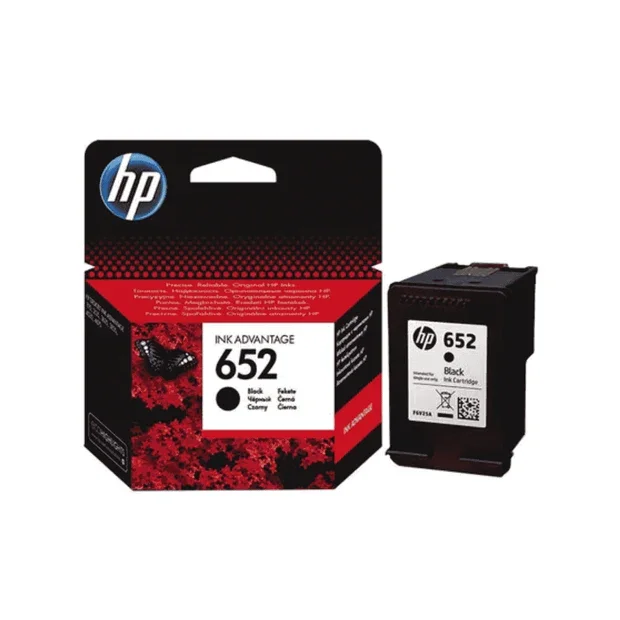 HP 652 Black Original Ink Cartridge [F6V25AE]