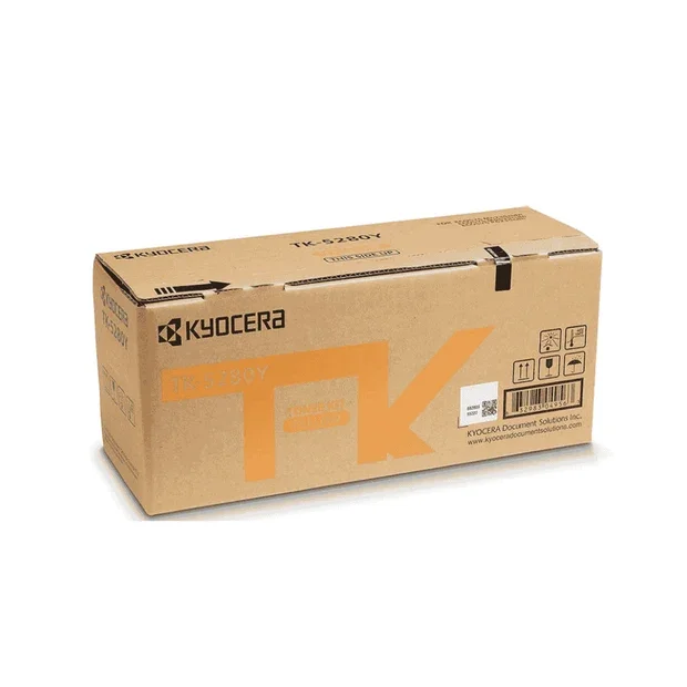Kyocera TK-5280 Toner Cartridge, Yellow