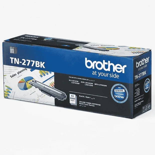 Brother TN-277 High Capacity Toner Cartridge for HL-L3270CDW DCP-L3551CDW (Black)