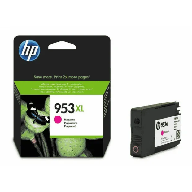 HP 953XL High Yield Magenta Original Ink Cartridge (F6U17AE)