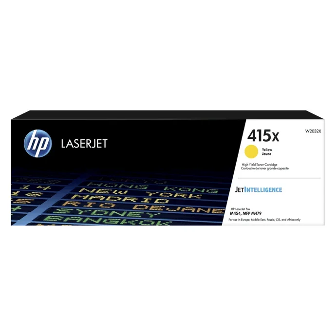 HP 415X High Yield Yellow Original LaserJet Toner Cartridge