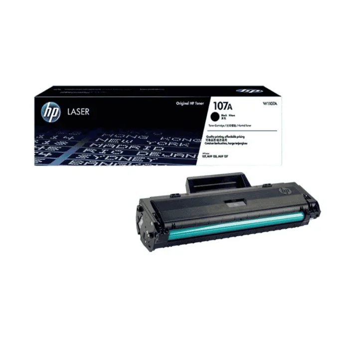 HP 107A Black Toner Cartridge - 1000 pages W1107A