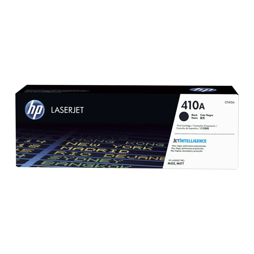 HP 410A Black LaserJet Toner Cartridge-CF410A