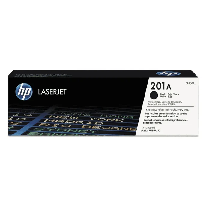 Hp 201A Laserjet Toner Cartridge, Black - Cf400A