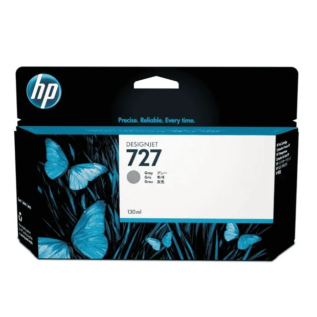 HP 727 B3P24A Grey 130-ml Genuine HP DesignJet Ink Cartridge