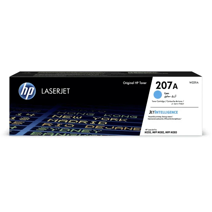 HP 207A Cyan Original LaserJet Toner Cartridge [W2211A]