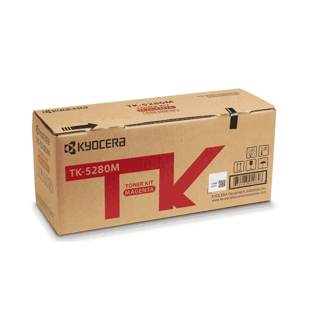 Kyocera TK-5280 Toner Cartridge, Magenta