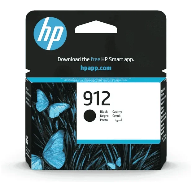 Hp 3Yl80Ae 912 Black Original Ink Cartridge