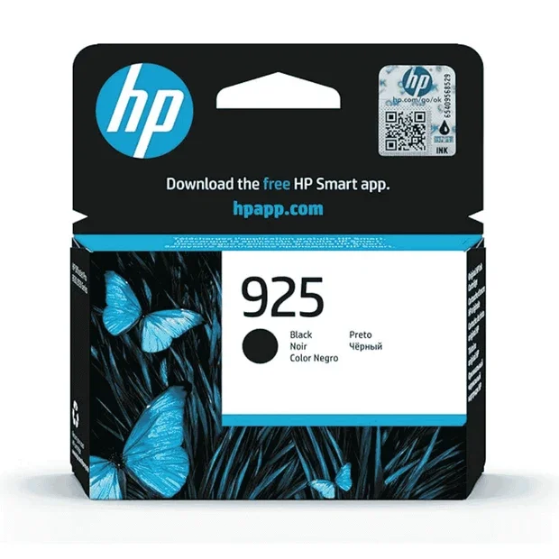 HP 925 Black Original Ink Cartridge (4K0V9PE)