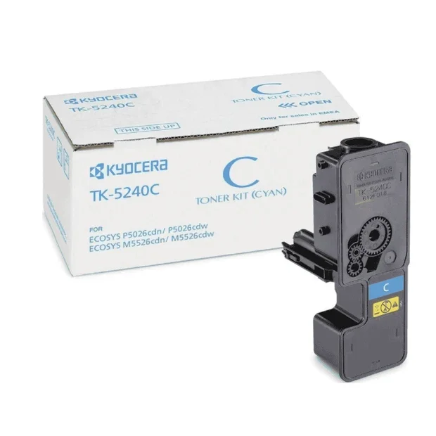 Kyocera TK‑5240C Original Cyan Toner Cartridge