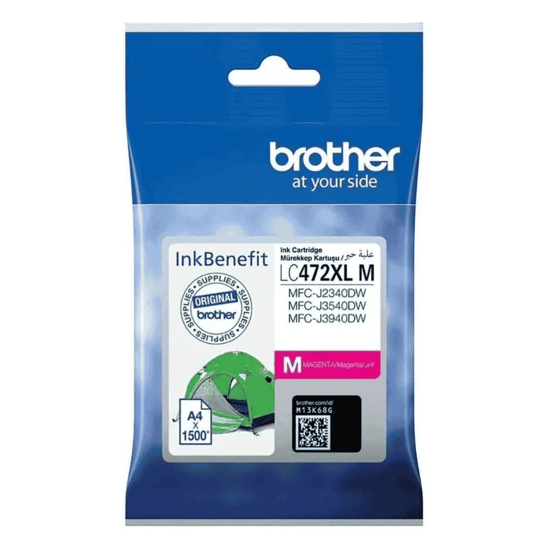 Brother LC472XL High Capacity Ink Cartridge for Brother MFC-J2340DW Printer (Magenta)