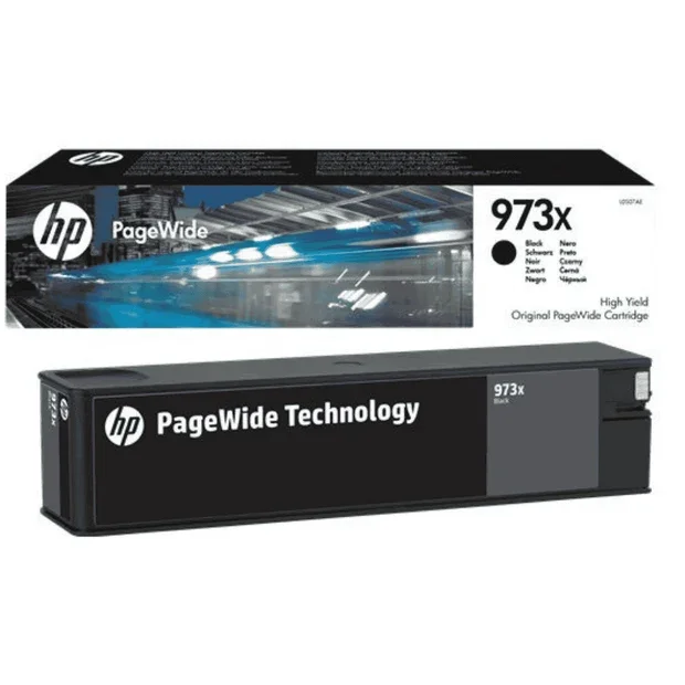 HP 973X High Yield Black Original PageWide Cartridge (LOS07AE)
