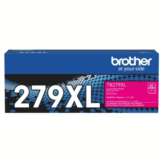 Brother TN279XL High Yield Magenta Toner Cartridge – 2,300 Page Yield