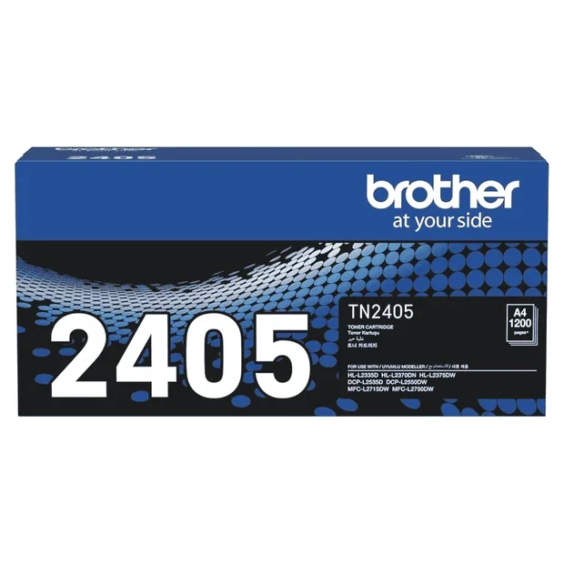 Brother Genuine Tn-2405 Standard Yield Black Ink Printer Toner Cartridge