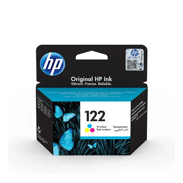 Hp 122 Tri-Color Original Ink Cartridge