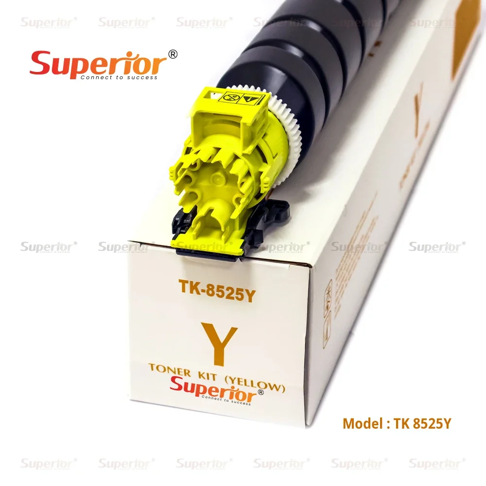 Superior TK-8525 Yellow High Yield Compatible Toner Cartridge