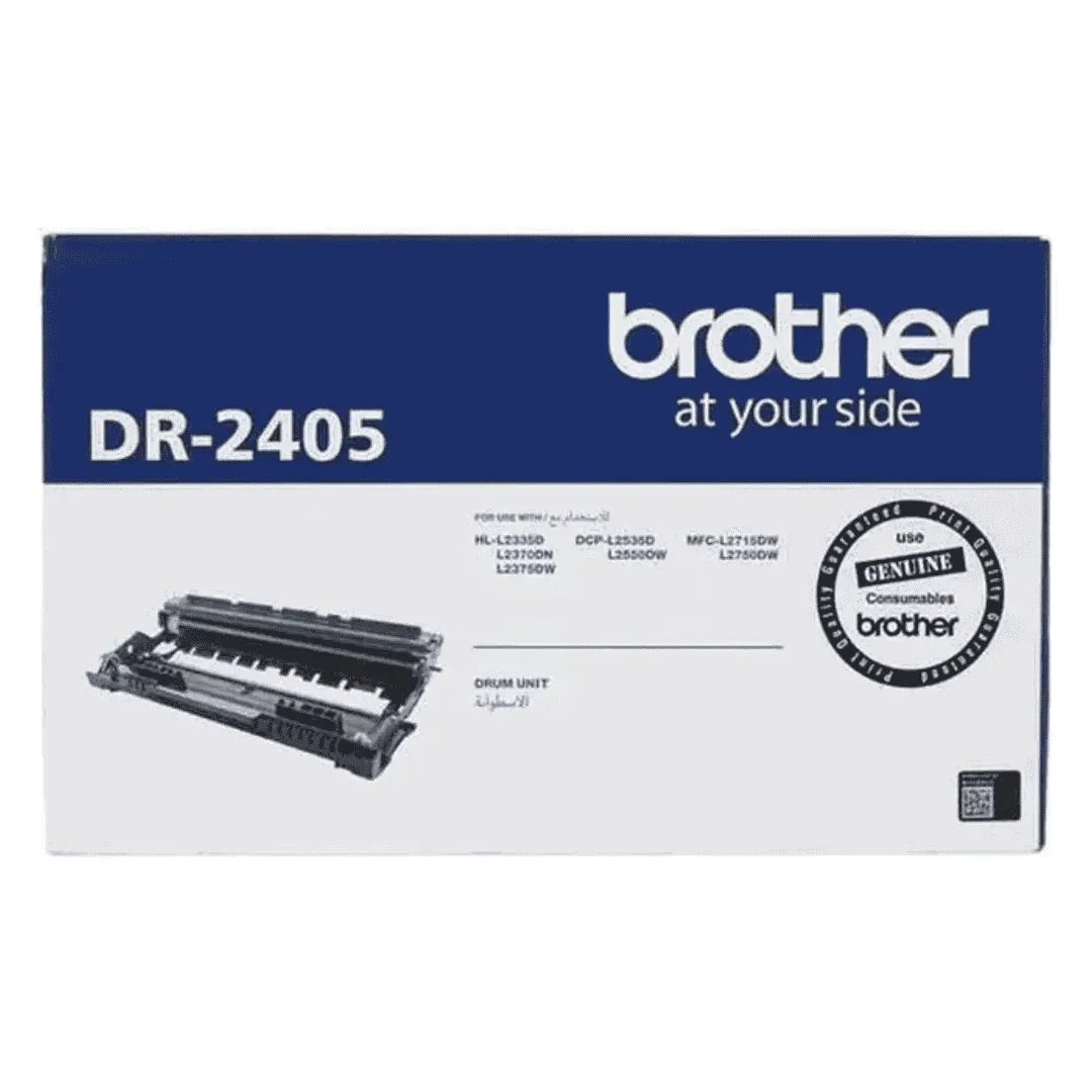 Brother DR2405 Drum Unit – Genuine Imaging Drum with 12,000‑Page Yield