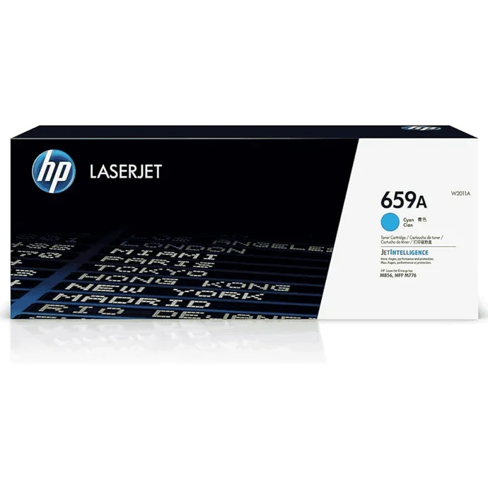 HP W2011A 659A Original LaserJet Toner Cartridge, Cyan