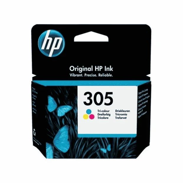 HP, 305 Tri-Color Original Ink Cartridge, 3YM60AE