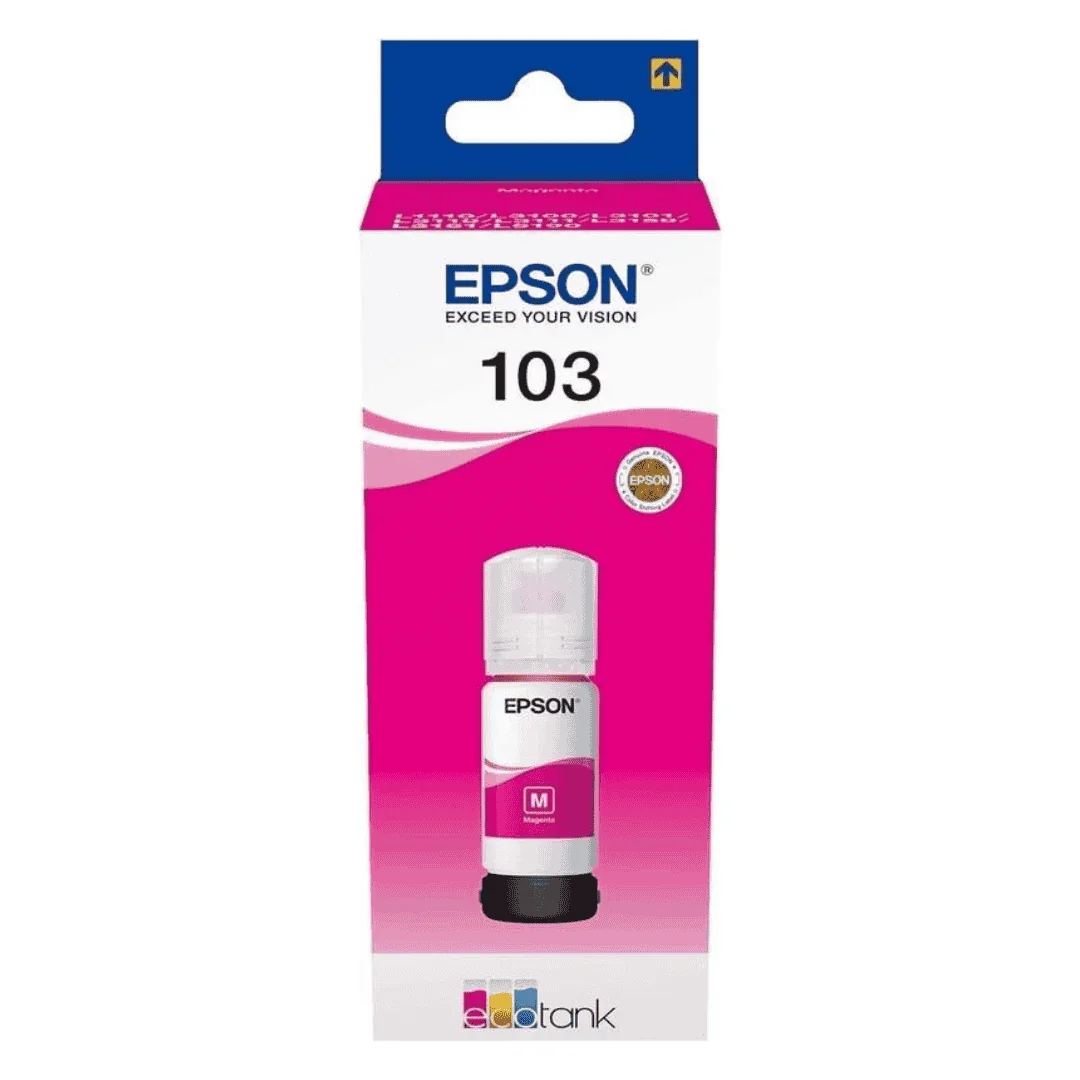 Epson 103 Ecotank Ink Bottle, Magenta